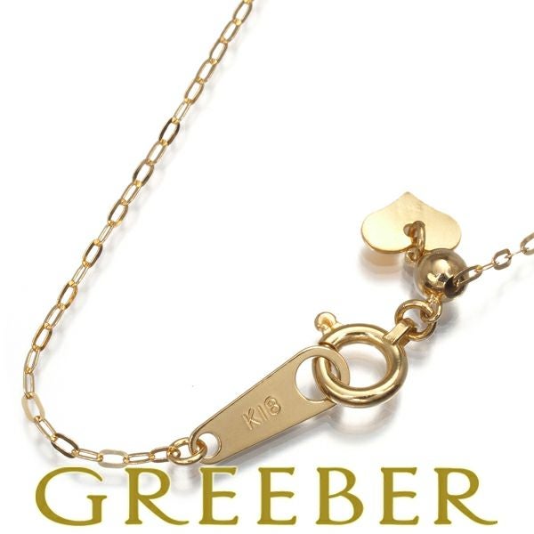 レオン チェーンネックレス 45cm K18YG 