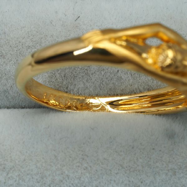 カレライカレラ リング  アダム 12.5号 K18YG 