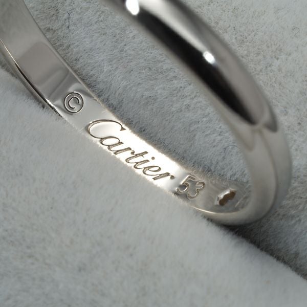 カルティエ リング ダイヤ 1895 クラシックウェディング 2.6mm 53号 Pt950 