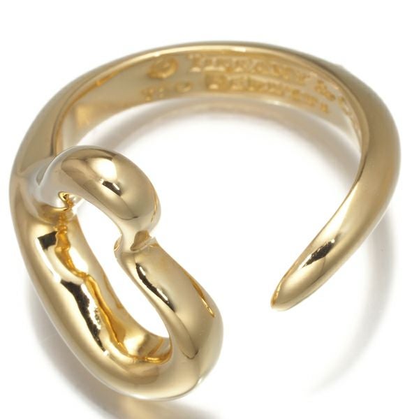 ティファニー リング  オープンハート 11号 K18YG 
