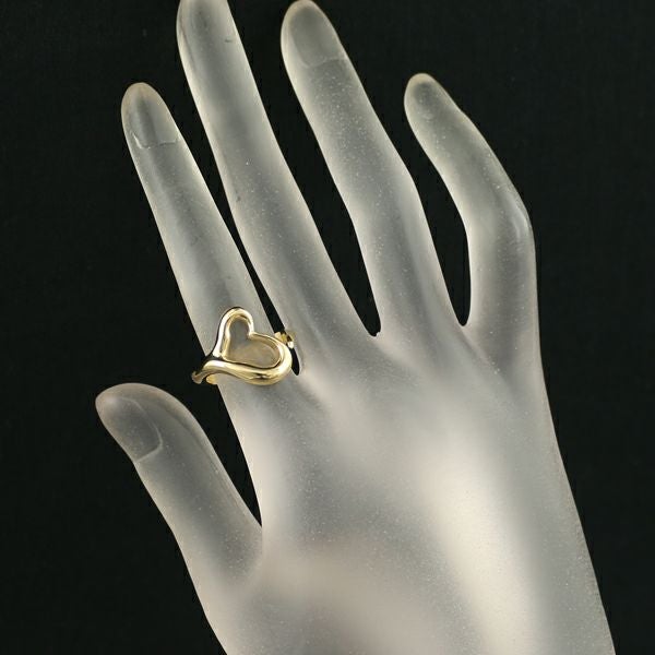 ティファニー リング  オープンハート 11号 K18YG 