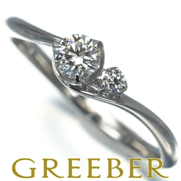 スタージュエリー リング ダイヤ 0.180ct/0.02ct  8号 Pt950 
