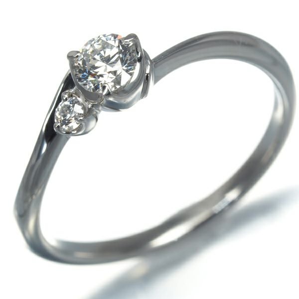 スタージュエリー リング ダイヤ 0.180ct/0.02ct  8号 Pt950 