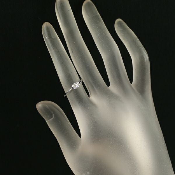 スタージュエリー リング ダイヤ 0.180ct/0.02ct  8号 Pt950 
