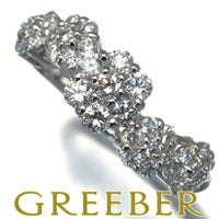 ポンテヴェキオ リング ダイヤ 0.82ct  フラワー 11号 K18WG 