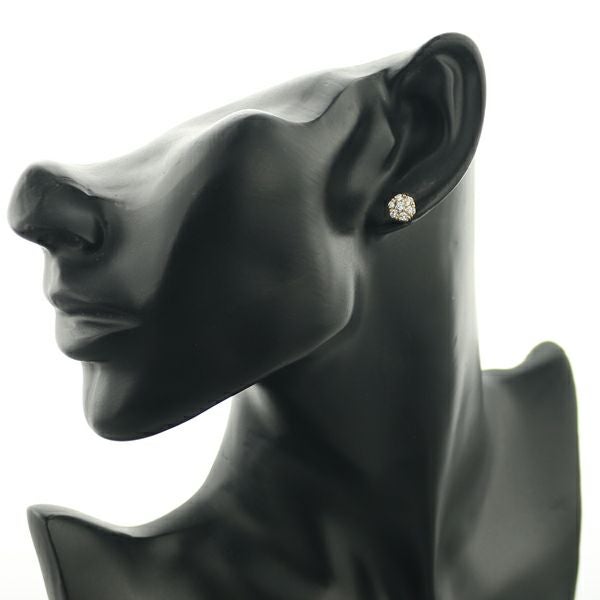 ミキモト ピアス ダイヤ 0.29ct/0.29ct  フラワー K18YG 