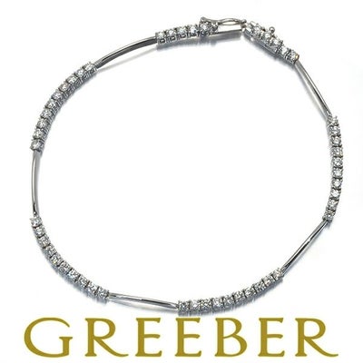 DTC ブレスレット ダイヤ 1.50ct  LINE K18WG 