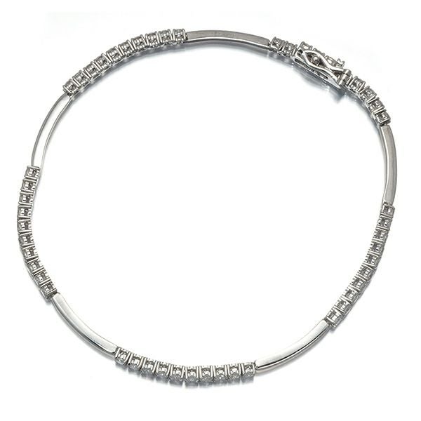 DTC ブレスレット ダイヤ 1.50ct  LINE K18WG 