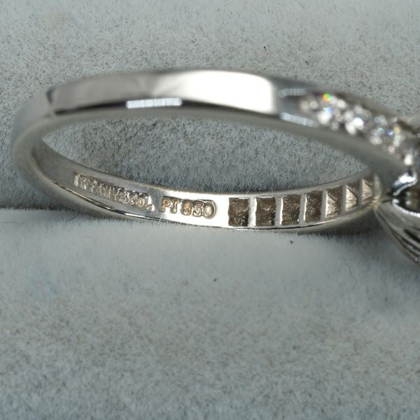 ティファニー リング ダイヤ 0.6ct程 リボン 10.5号 Pt950 