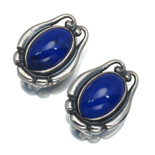 ジョージジェンセン イヤリング ラピスラズリ ヘリテージ 2009 シルバー925 