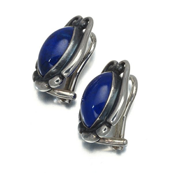 ジョージジェンセン イヤリング ラピスラズリ ヘリテージ 2009 シルバー925 