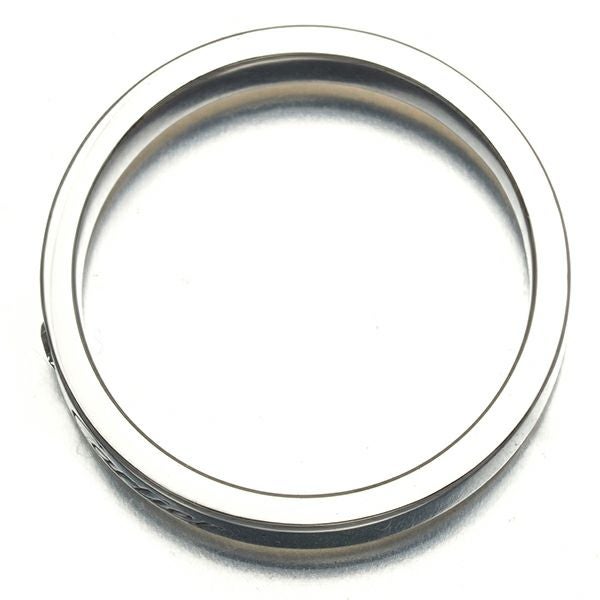 カルティエ リング ダイヤ Cドゥ エングレーブド ウェディング 50号 Pt950 