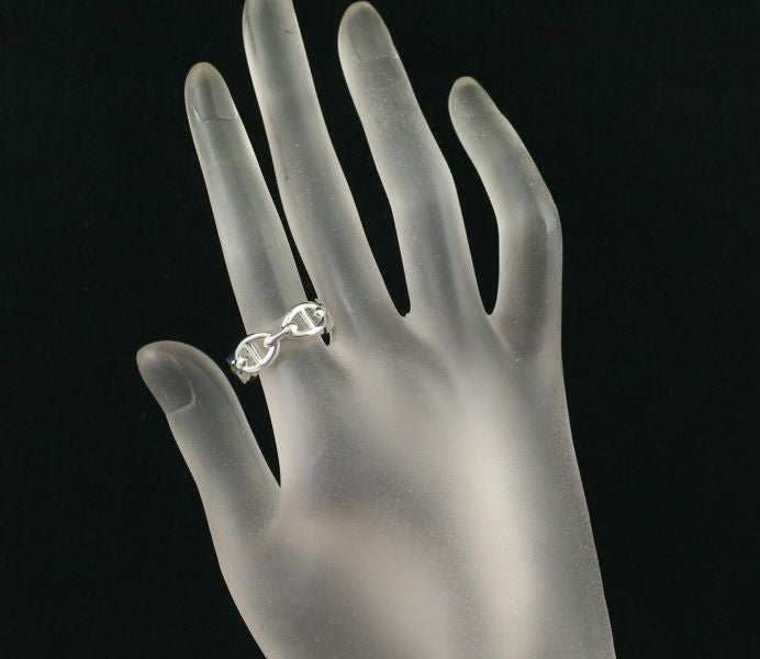 エルメス リング  シェーヌダンクル アンシェネ PM 53号 シルバー925 