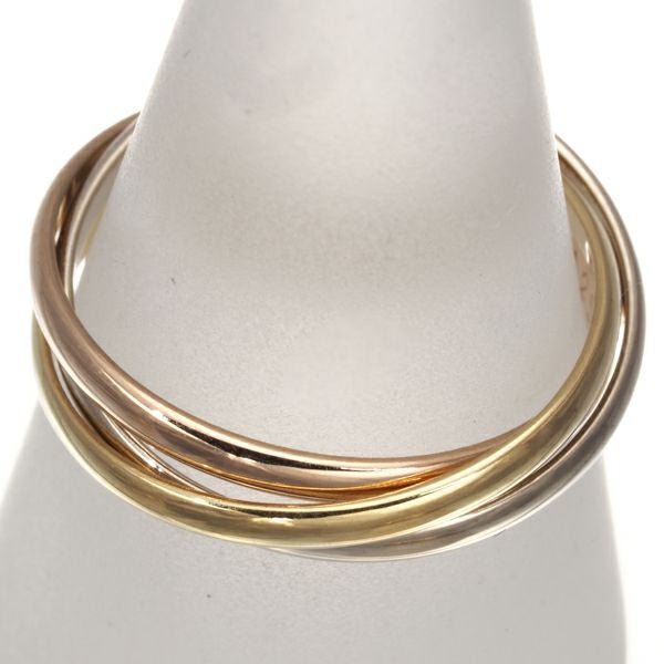 カルティエ リング  トリニティ スリーカラー XS 55号 K18YG/WG/PG 