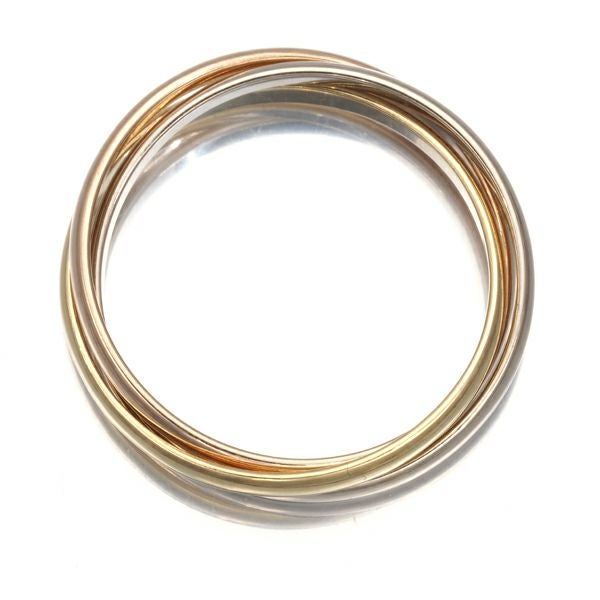 カルティエ リング  トリニティ スリーカラー XS 55号 K18YG/WG/PG 