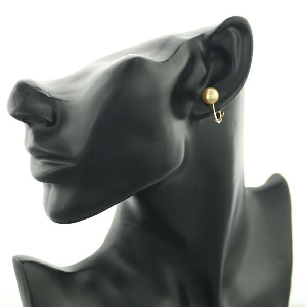 タサキ イヤリング ゴールデンパール 白蝶真珠 8.9mm 一粒 K18YG ソーティング