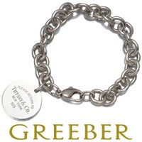 ティファニー ブレスレット  リターントゥティファニー ラウンド タグ シルバー925 