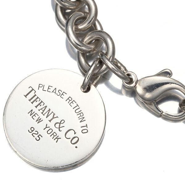 ティファニー ブレスレット  リターントゥティファニー ラウンド タグ シルバー925 