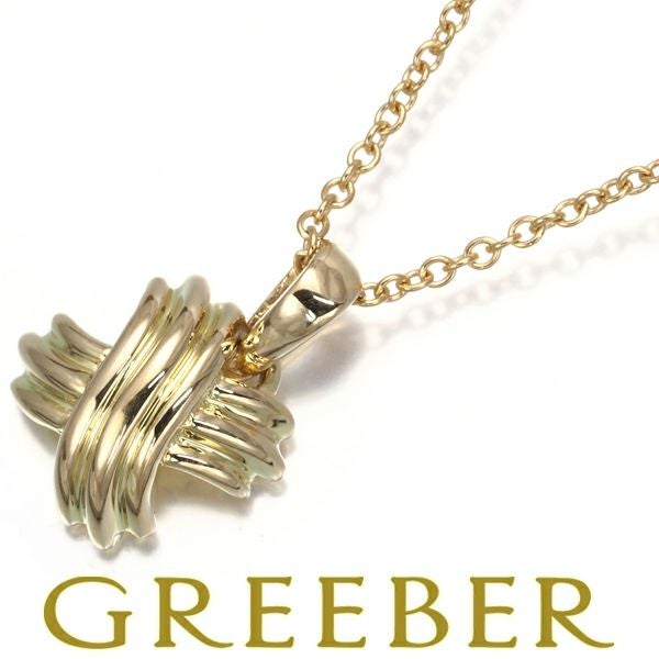 ティファニー ネックレス  シグネチャー  K18YG 