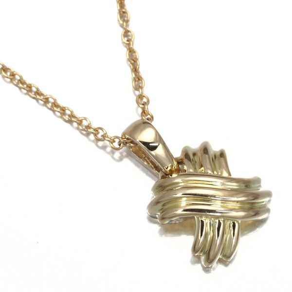 ティファニー ネックレス  シグネチャー  K18YG 