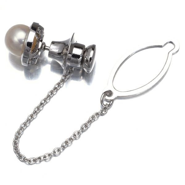 ミキモト ブローチ アコヤパール 真珠 6.7mm   シルバー/合金 