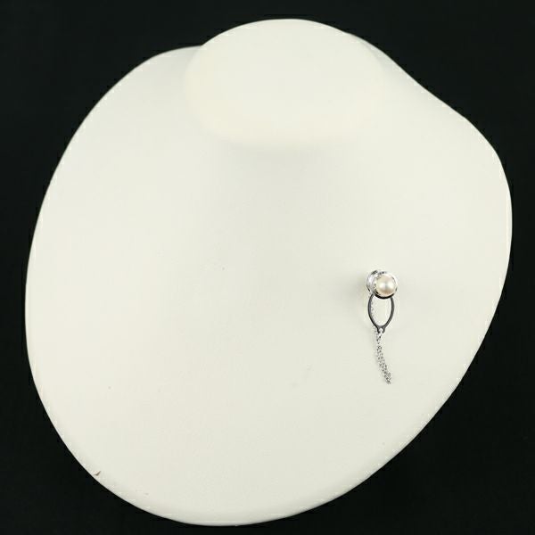 ミキモト ブローチ アコヤパール 真珠 6.7mm   シルバー/合金 