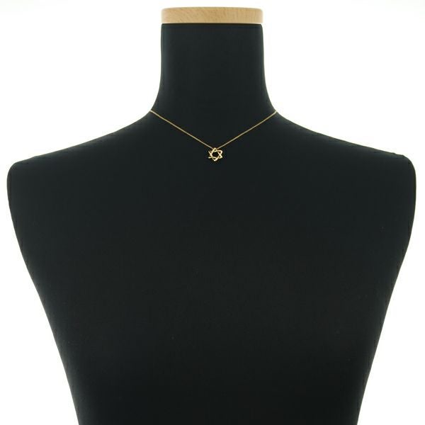 ティファニー ネックレス  スターオブダビデ  K18YG 