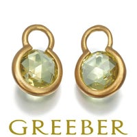 スタージュエリー ピアス ペリドット  チャーム K18YG 