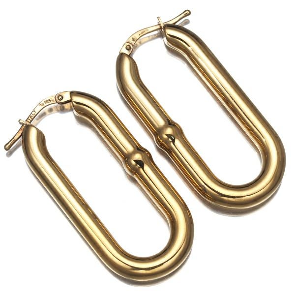 ボッテガヴェネタ ピアス フープ シルバー925