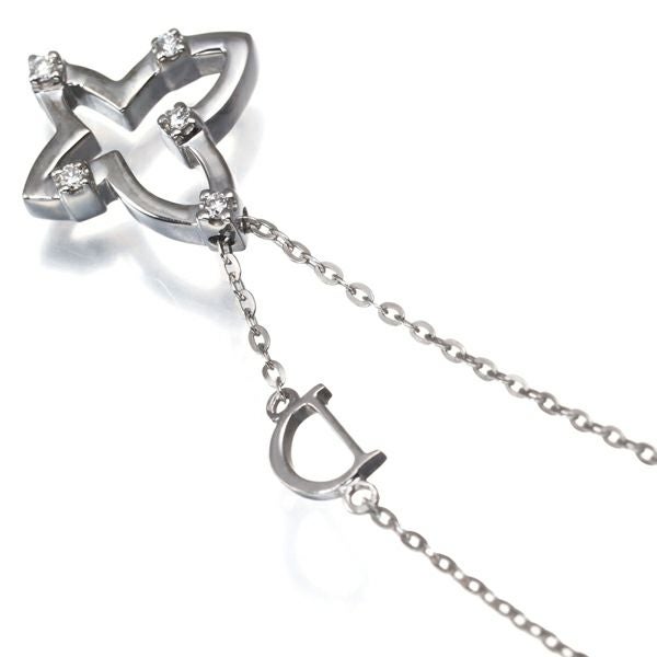 ダミアーニ ネックレス ダイヤ ミニシンボリ 蝶 アニマル K18WG 