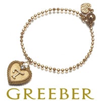 ダイヤ 0.01ct ハート チェーン イニシャル T フリーサイズ  リング K18PG 