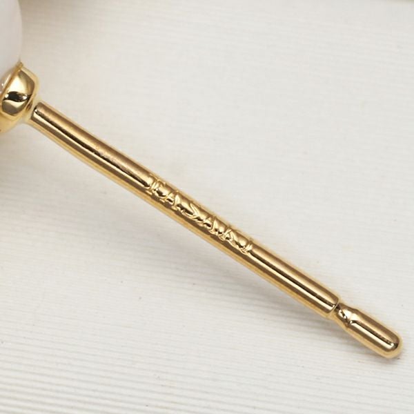 タサキ ピアス アコヤパール 真珠 5.5mm バランスプラス K18YG 