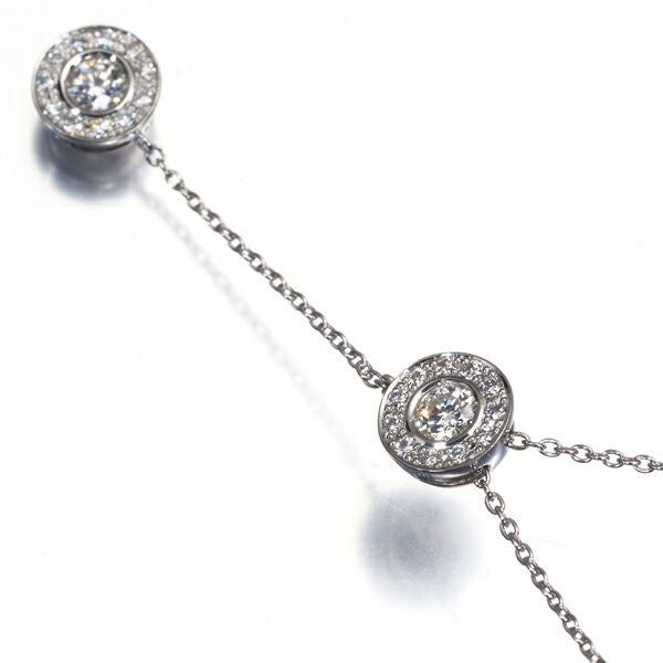 フォーエバーマーク ネックレス ダイヤ 0.325ct Two D  Pt900/Pt850 