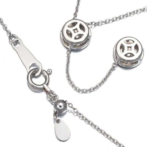 フォーエバーマーク ネックレス ダイヤ 0.325ct Two D  Pt900/Pt850 