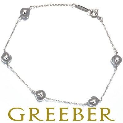 ティファニー ブレスレット  ナゲット ステーション Pt950 