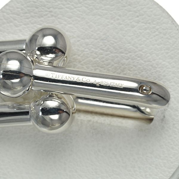 ティファニー ピアス  ハードウェア グラジュエイテッド リンク シルバー925 
