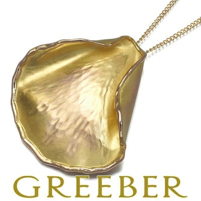 ティファニー ネックレス アンジェラカミングス ローズペタル ヴィンテージ K18YG 