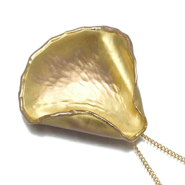 ティファニー ネックレス アンジェラカミングス ローズペタル ヴィンテージ K18YG 