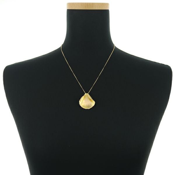 ティファニー ネックレス アンジェラカミングス ローズペタル ヴィンテージ K18YG 