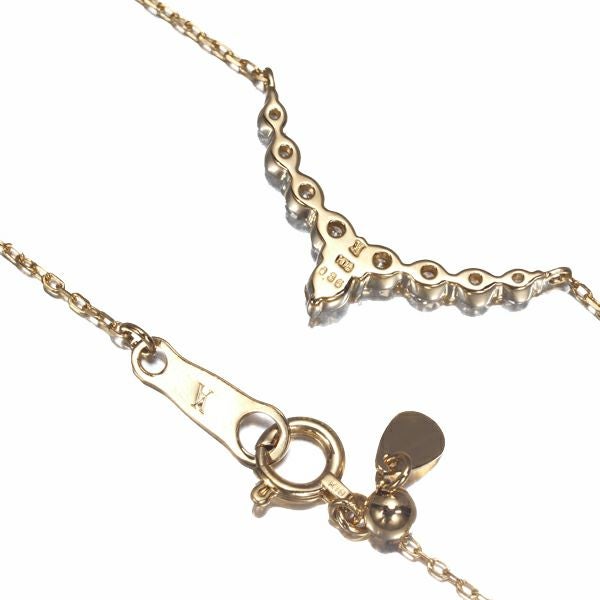 ヴァンドーム ネックレス ダイヤ 0.36ct   K18YG 