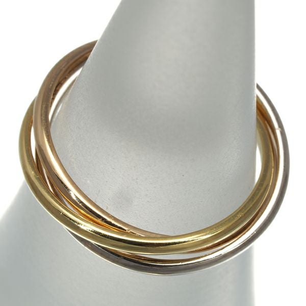 カルティエ リング  トリニティ スリーカラー XS 48号 K18YG/WG/PG 