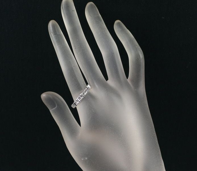 ティファニー リング  Tトゥルー ナロー 16.5号 K18WG 