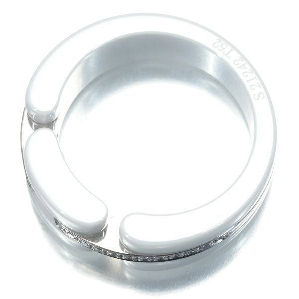 シャネル リング ダイヤ ウルトラ J12 52号 K18WG/ホワイトセラミック 