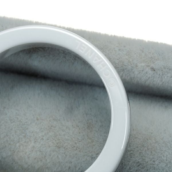 シャネル リング ダイヤ ウルトラ J12 52号 K18WG/ホワイトセラミック 