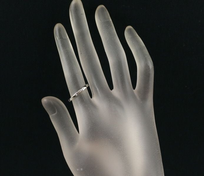 カルティエ リング ダイヤ バレリーナ 3P 50号 Pt950 