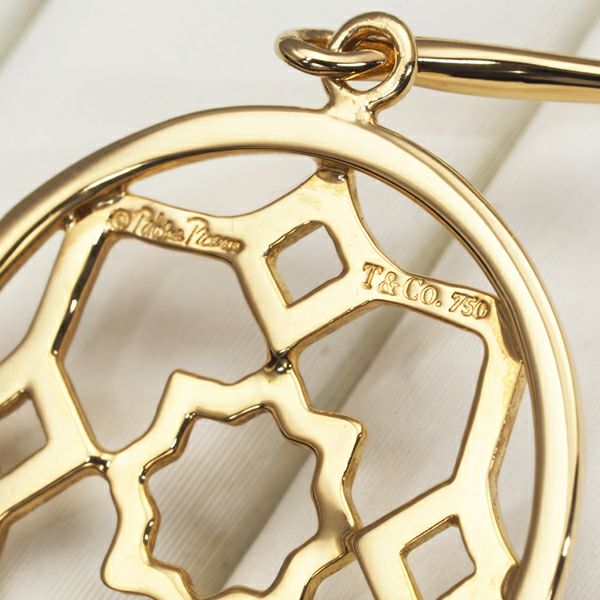 ティファニー ピアス  マラケシュ 片耳 K18YG 