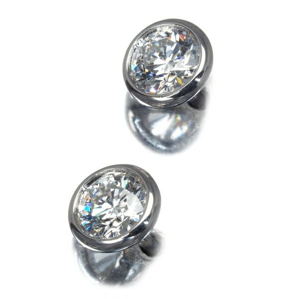 ティファニー ピアス ダイヤ 0.30ct/0.30 G VVS1  EX バイザヤード  Pt950 鑑定書