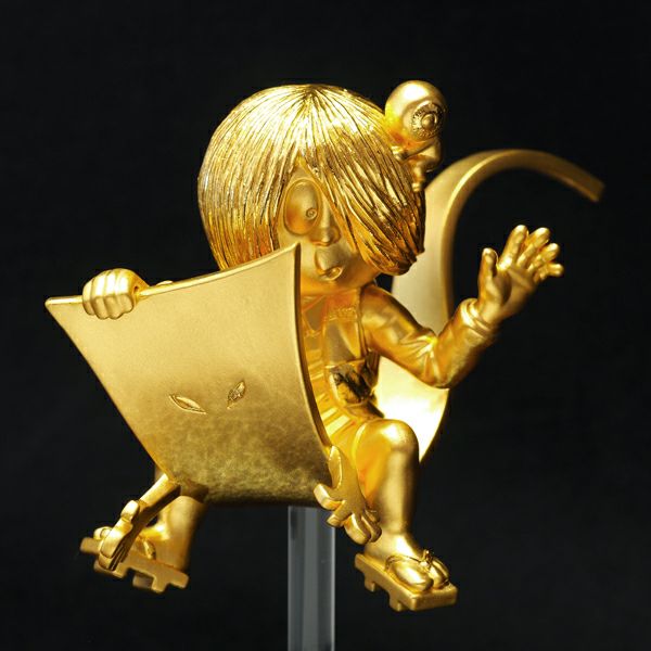 ゲゲゲの鬼太郎 水木しげる生誕100周年記念 限定10個（4/10） K24 約25g 置物 箱/保証書