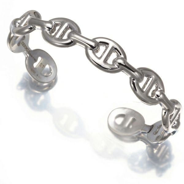 エルメス ブレスレット  シェーヌダンクル アンシェネ MM SH刻印 バングル シルバー925 