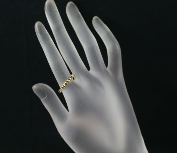 ブシュロン リング  キャトルクルドパリ ポワントディアマン ミディアム 49号 K18YG 